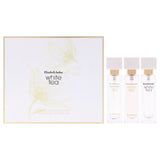 White Tea Fragrance Collection Set by Elizabeth Arden for Women - 3 Pc Mini Gift Set 0.33oz White Tea EDT Spray, 0.33oz White Tea EDP Spray, 0.33oz White Tea Eau Florale EDT Spray