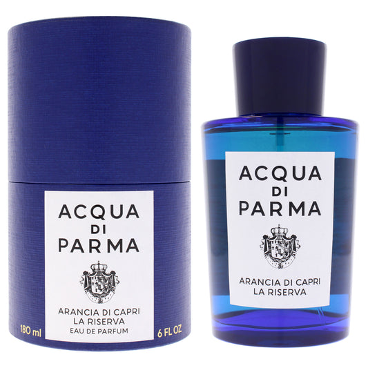 Blu Mediterraneo - Arancia Di Capri La Riserva by Acqua Di Parma for Unisex - 6 oz EDP Spray