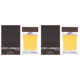 The One by Dolce and Gabbana for Men - 3.3 oz EDT Spray - Pack of 2