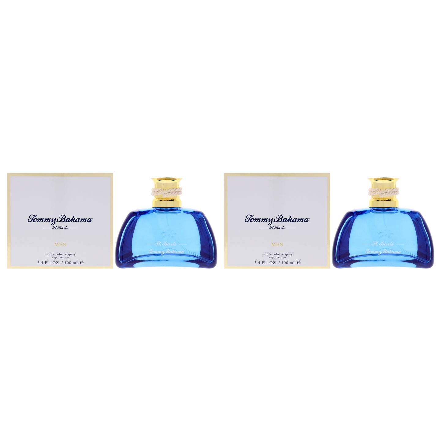 Tommy Bahama Set Sail St. Barts by Tommy Bahama for Men - 3.4 oz EDC Spray - Pack of 2