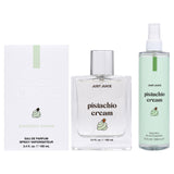 Pistachio Cream Kit by Just Juice for Unisex 2 Pc Kit 3.4oz EDP Spray, 10oz Body Spray