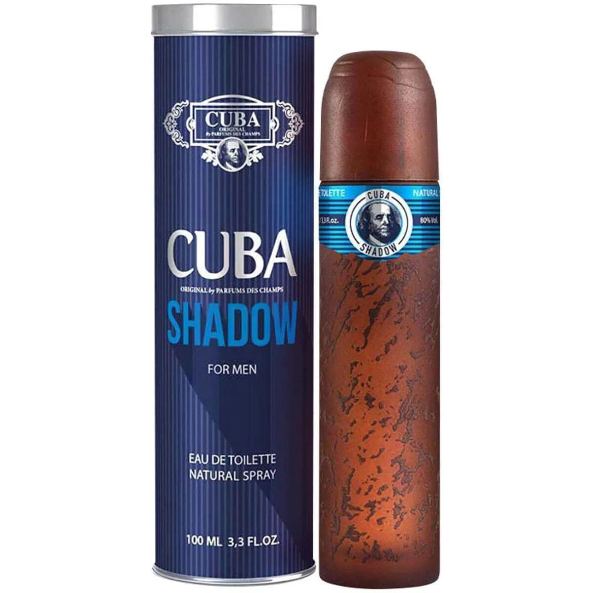 Cuba Shadow by Cuba for Men - 3.3 oz EDT Spray